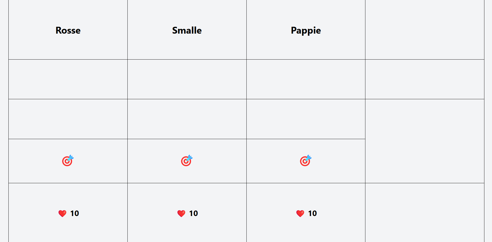 Screenshot of GoofyDart website showing the game interface